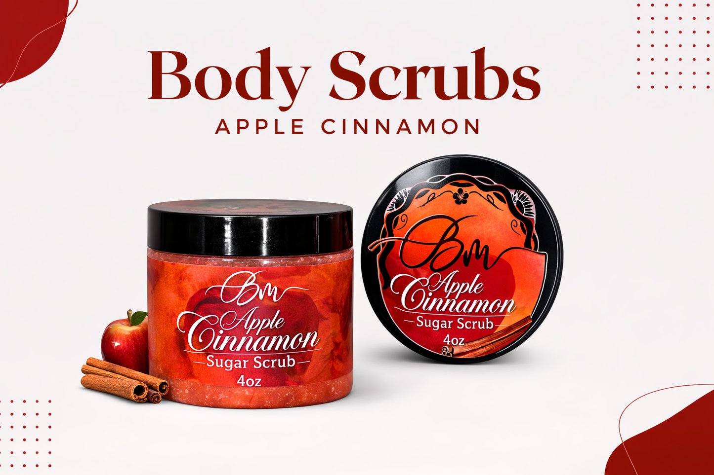 Apple Cinnamon Body Scrub