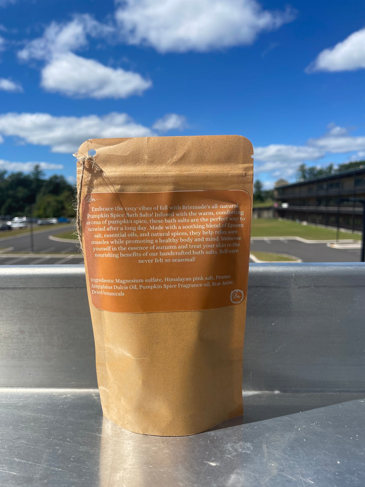 Pumpkin Spice Bath Salts