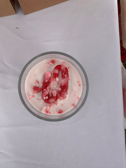 Candy Cane Candle
