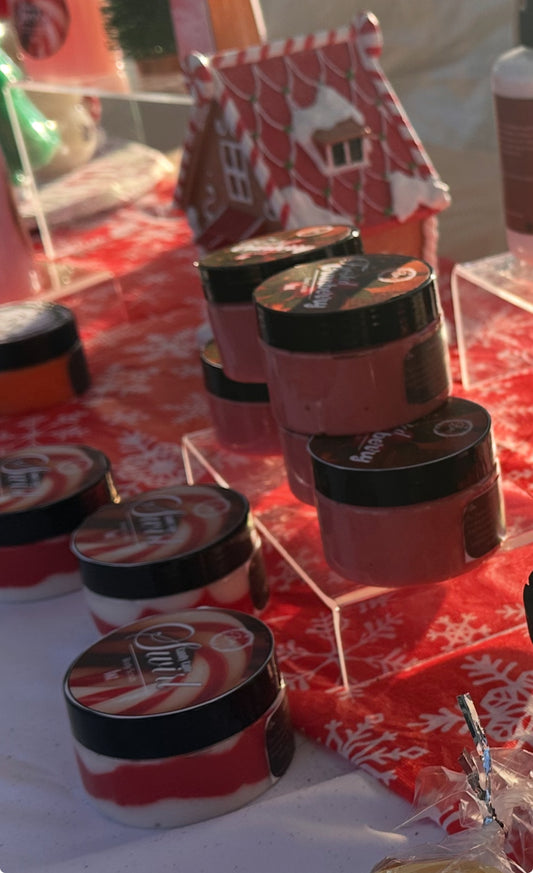 Candy Cane Sugar Body Scrub