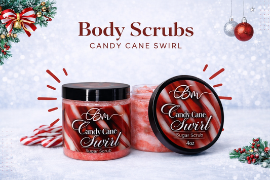 Candy Cane Body Scrub